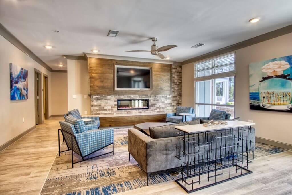 The Retreat at Carteret Place - Living Area
